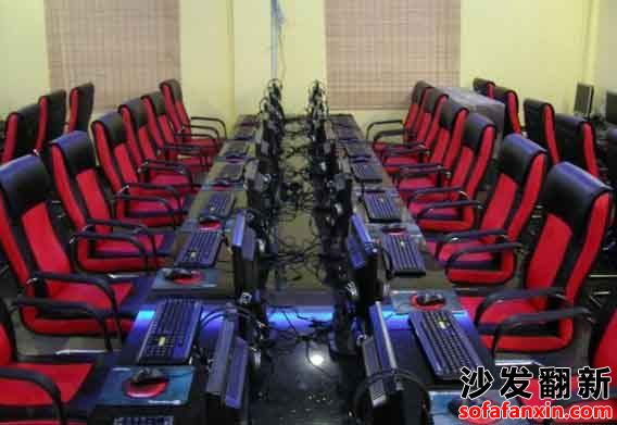 網(wǎng)吧沙發(fā)椅換皮