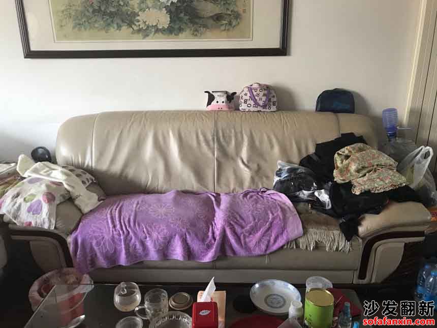采購武威皮沙發翻新