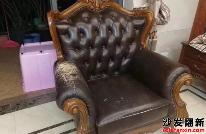 合肥沙發維修翻新電話_合肥沙發換皮廠對真皮破損的沙發是如何來處理的